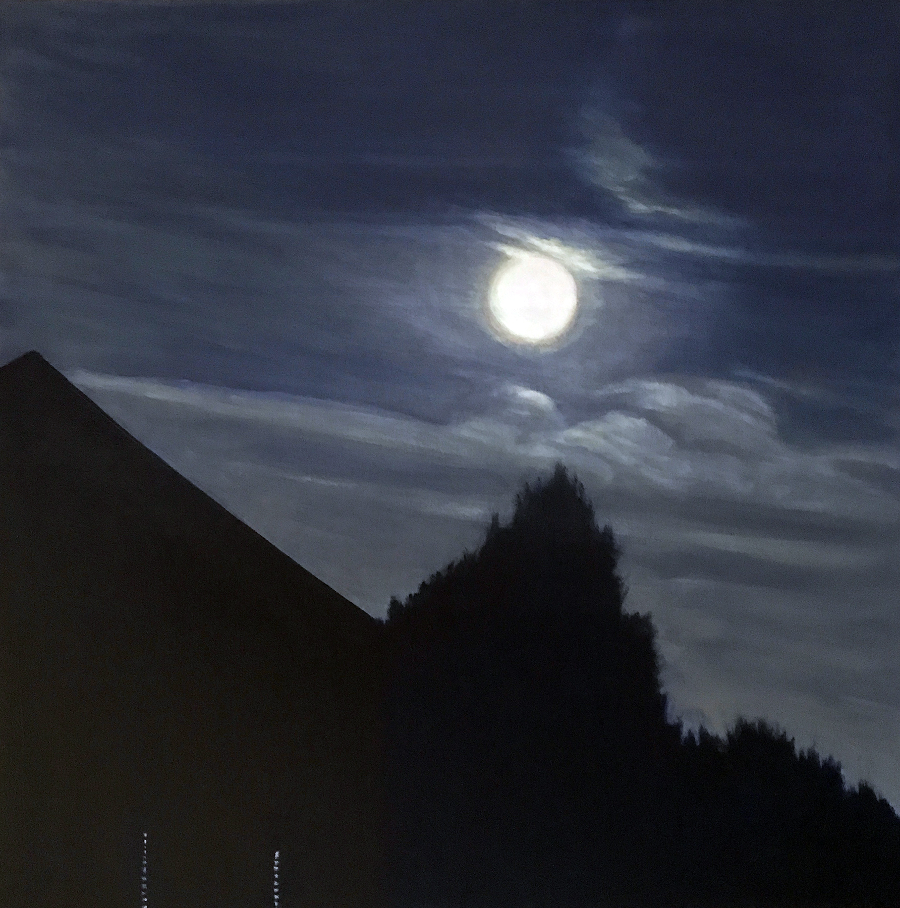 Suburban Nightscape - While We Sleep